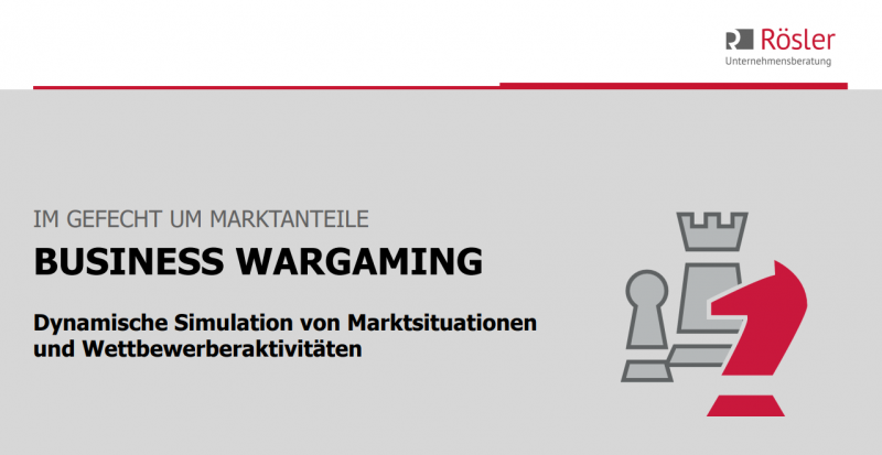 Marktanteile - Simulation von Marktsituationen und Wettbewerberaktivitäten